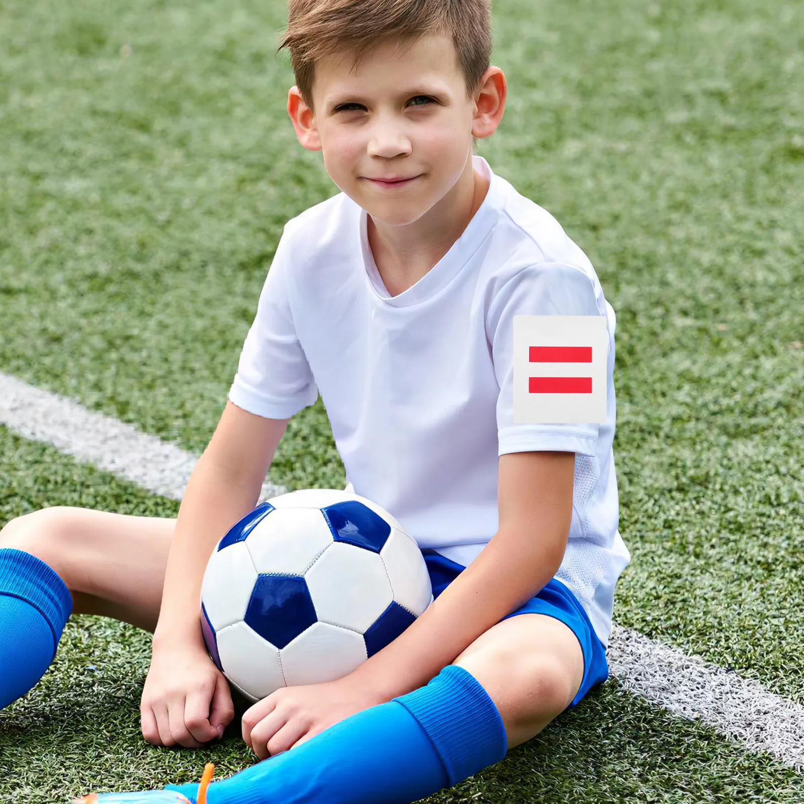 

Набор из 10 легких пластиковых капитанских повязок с надежным креплением для футбола, баскетбола и других видов спорта, для школьных мероприятий