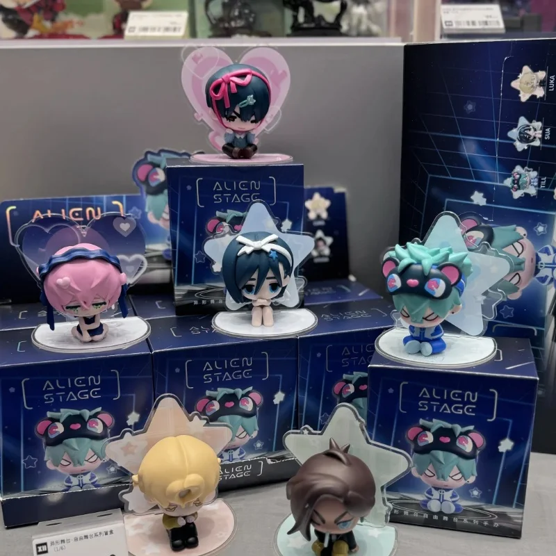 

Alien Stage Free Stage Series Blind Box High Quality Mizi Sua Till Ivan Luka Hyuna Figure Mystery Box Toy Collect Model Gifts