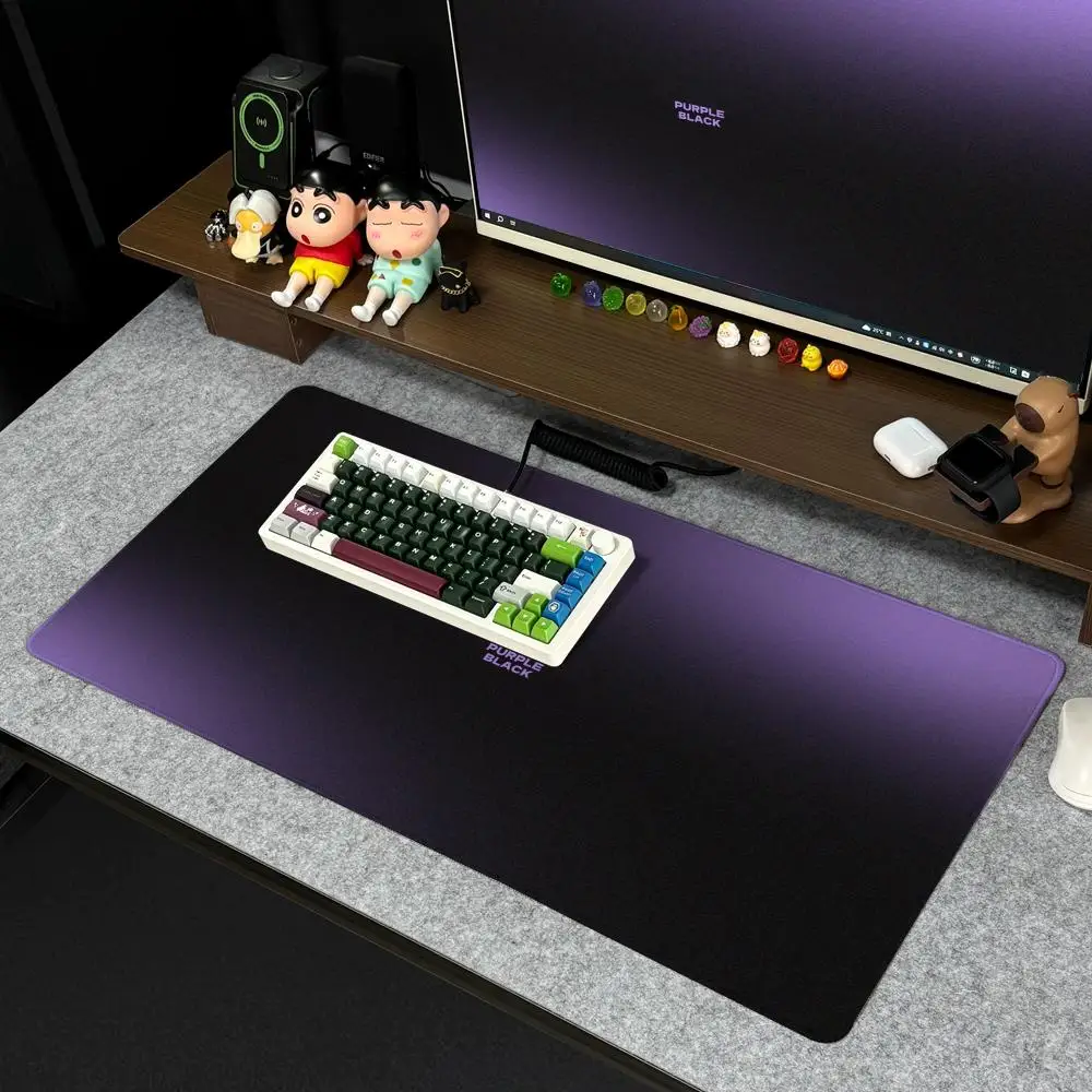 Orange Purple Blue Green Mouse Pad Xxl Computer Large Size Non-slip Gamer Keyboard 90x40cm Art Design HD Deskmat