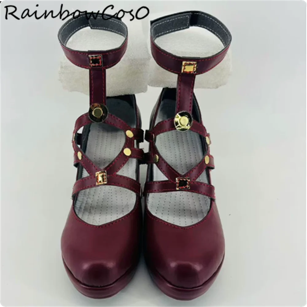 Houshou Marine Virtual YouTuber VTuber Cosplay Shoes Boots Game Anime Halloween Christmas RainbowCos0 W5923