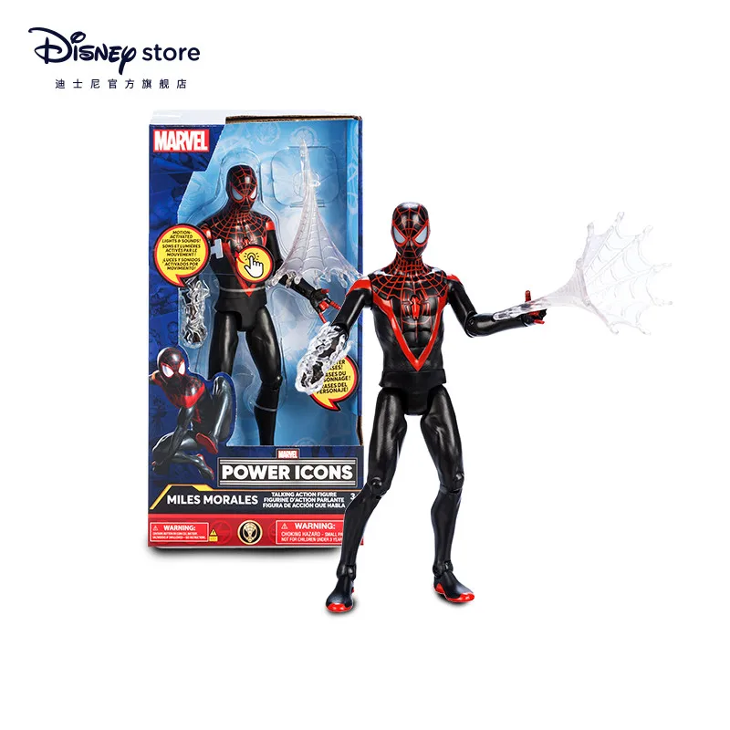 

Disney Marvel Miles Morales Spider-Man Movable And Light-Up Figure Toy Model Anime Figure Collectible Anime Character Model Toys