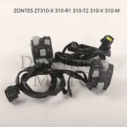 Motorcycle Left and Right Handlebar Switch Ignition Horn Starter Switch Accessories FOR ZONTES ZT310-X 310-R1 310-T2 310-V 310-M