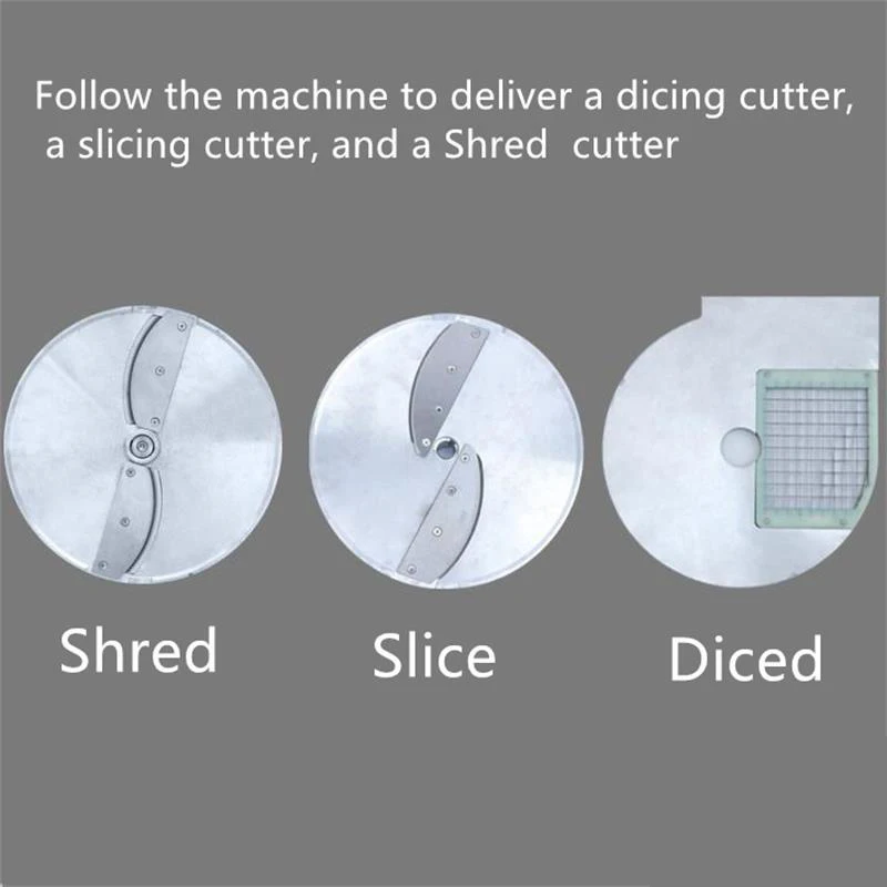 Máquina de corte em cubos de frutas vegetais Máquina de corte em cubos de cebola Máquina trituradora de vegetais