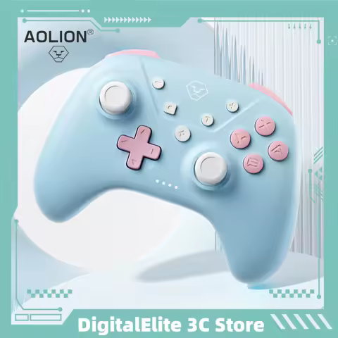 Aolion Gamepad Wireless Game Controller Ninten Switch Controller Pro Turbo Function Ninten Switch Oled/Lite/Pc/Ios/Android