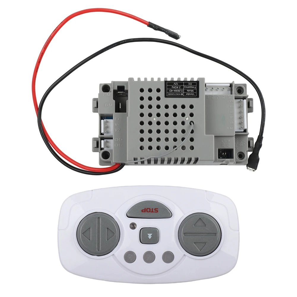 1x Remote Control With 1x Receiver CLB084-4D 12V For Childrens Electric Car Remote Control Receiver Controller Vehicles Toys