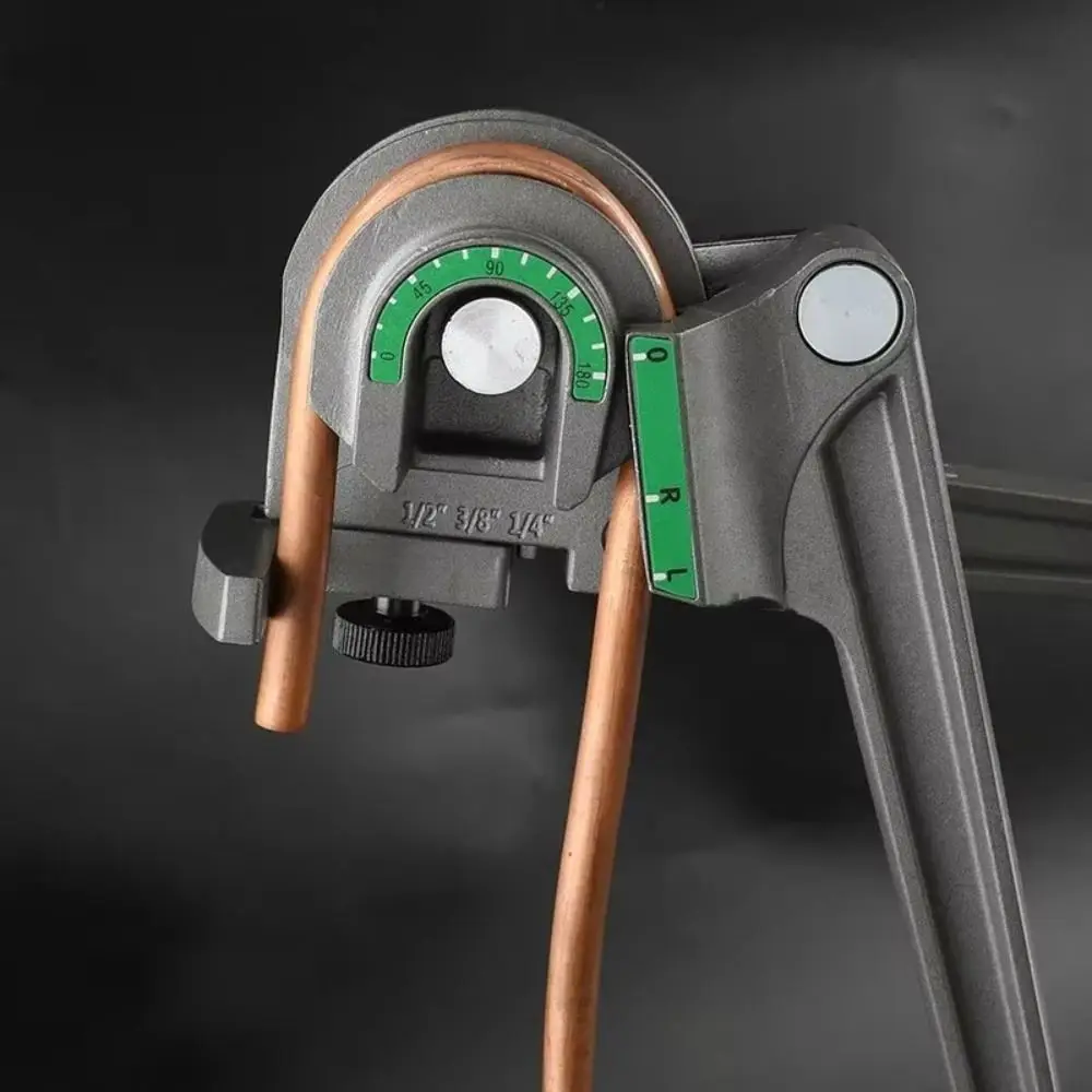 

3-in-1 Tubing Bender 180° Aluminum Alloy Bending Tool Antioxidant Strong Bearing Capacity Pipe Bender Refrigeration Repair