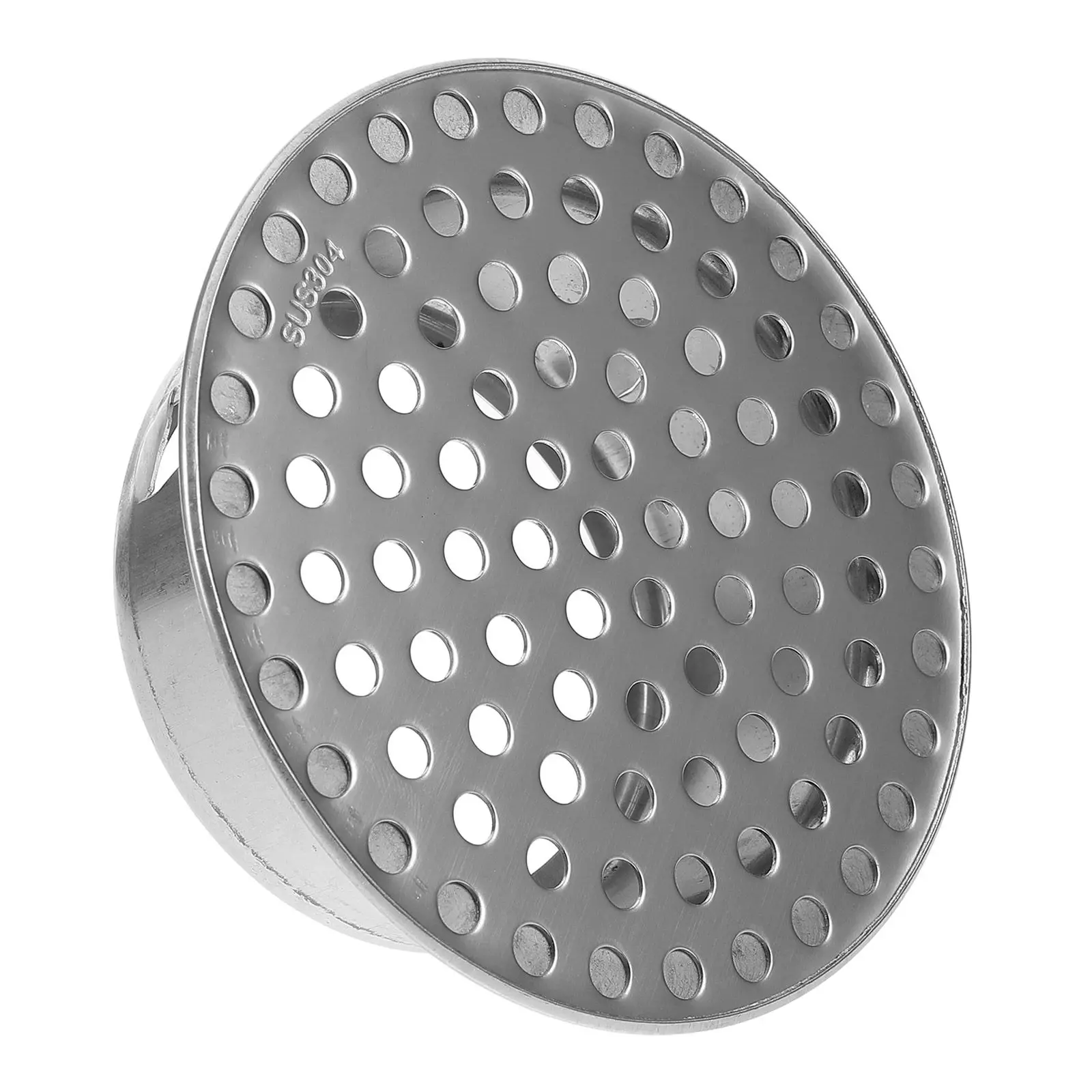 Stainless Steel Floor Drain Cover Round Removable Filter Smooth Edges No Scratch Easy DIY Install for Outdoor Garden Balcony
