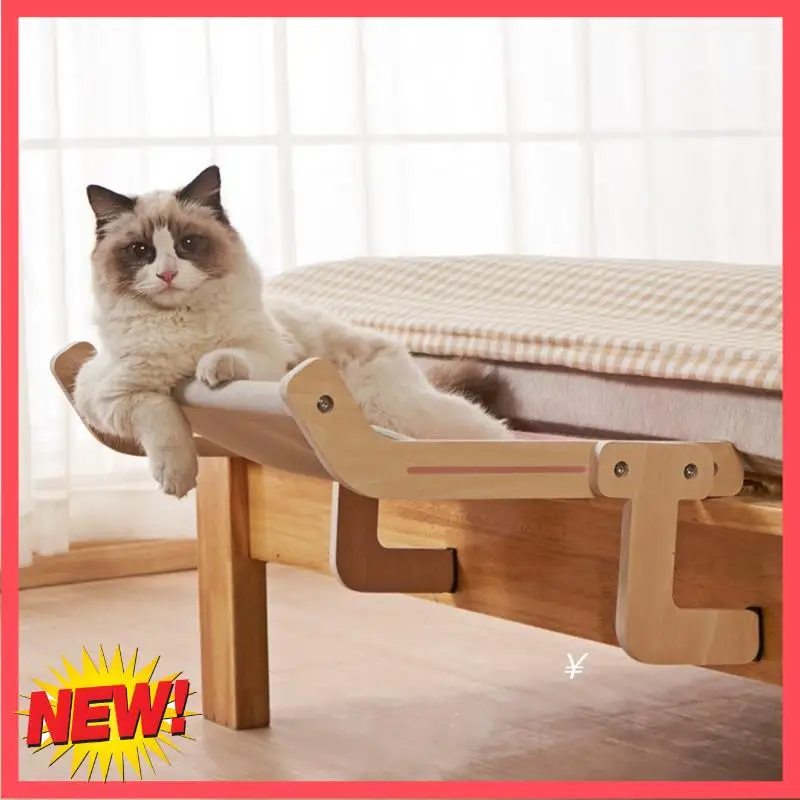 

B17C Cat Hammock Universal Cat Hammock For All Seasons Cat Hanging Bed Cat Hanging Bed Convenient Fixing Bracket