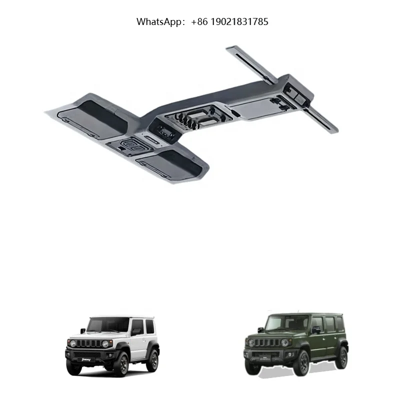 4X4 Offroad Interior Upgrade Overhead Roof Console Storage Box Kit fori Jimny Sierra JB74 JC74 Modification 2018-2026