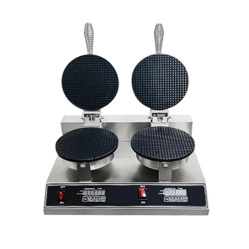 Máquina crujiente de helado para el hogar comercial, máquina de cono multifunción para helado de corteza crujiente