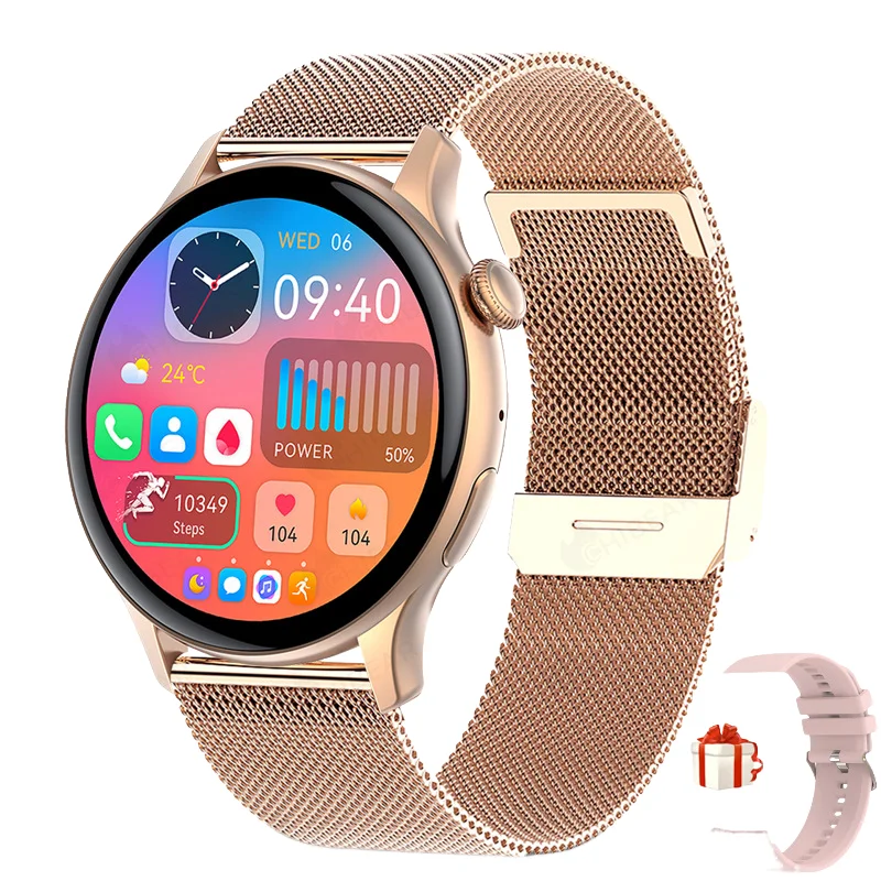 New Fashion 2024 Amoled1.33 Screen Always On, Bluetooth Call, Smartwatch, Blood Oxygen, Blood Pressure, Multi Exercise