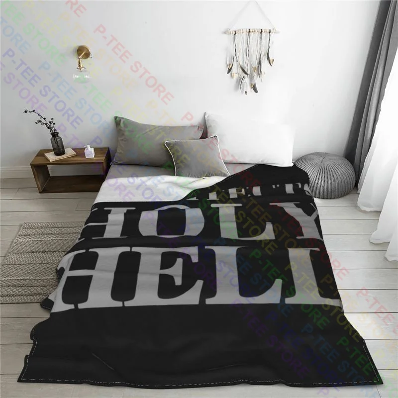 Authentic Architects Holy Hell Blanket Luxury On Couch Microfiber Bedding Travel For Sofa Bedroom