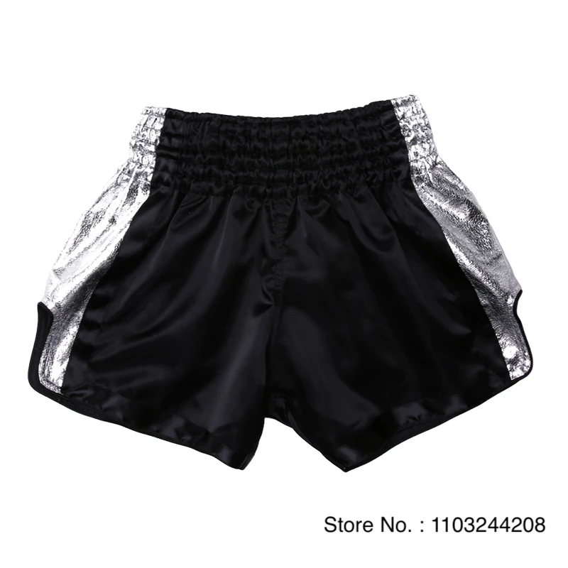 Muay Thai Shorts Plain Boxing Shorts Men Women Child No Logo Martial Arts MMA Clothing Grappling Kickboxing Cage Fighting Shorts