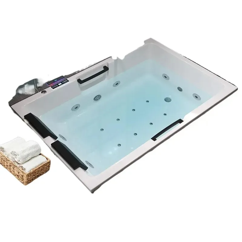 for Double Couple Bath Villa Hotel Acrylic Recessed Home Massage Heated Internet Celebrity Bathtub