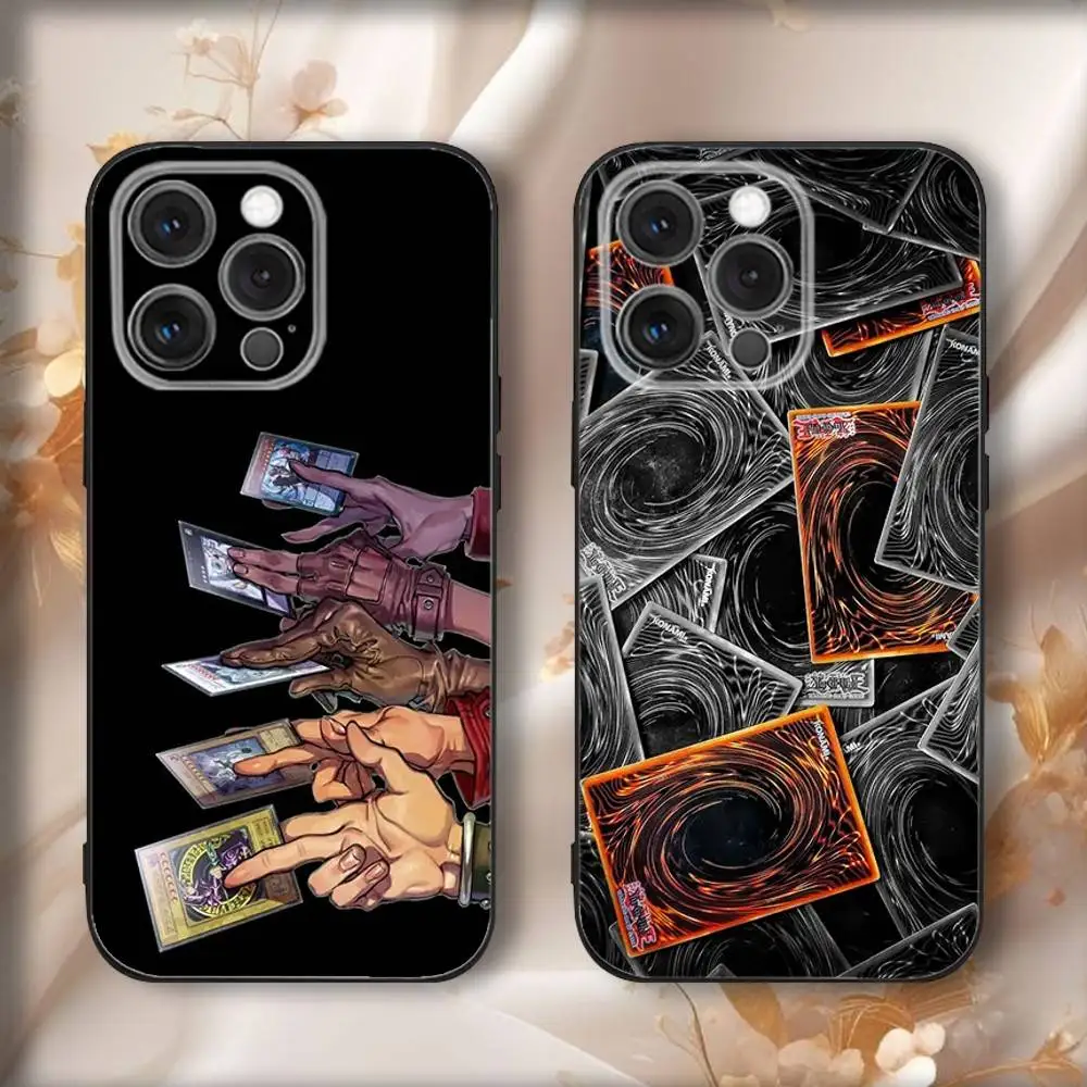 

Game Y-Yu-Gi-Ohs Phone Case For iPhone16,15,14,13,12,11,Pro,Max,Plus,X,XS,SE4,E,Mini,Soft Black Case