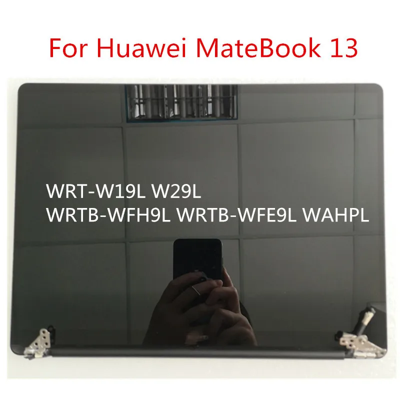 Imagem -02 - Tela de Substituição para Huawei Matebook 13 Wrt-w19 W29 Wrtb-wfh9l Wfe9l Wah9l Portátil Montagem Led Tela sem Toque