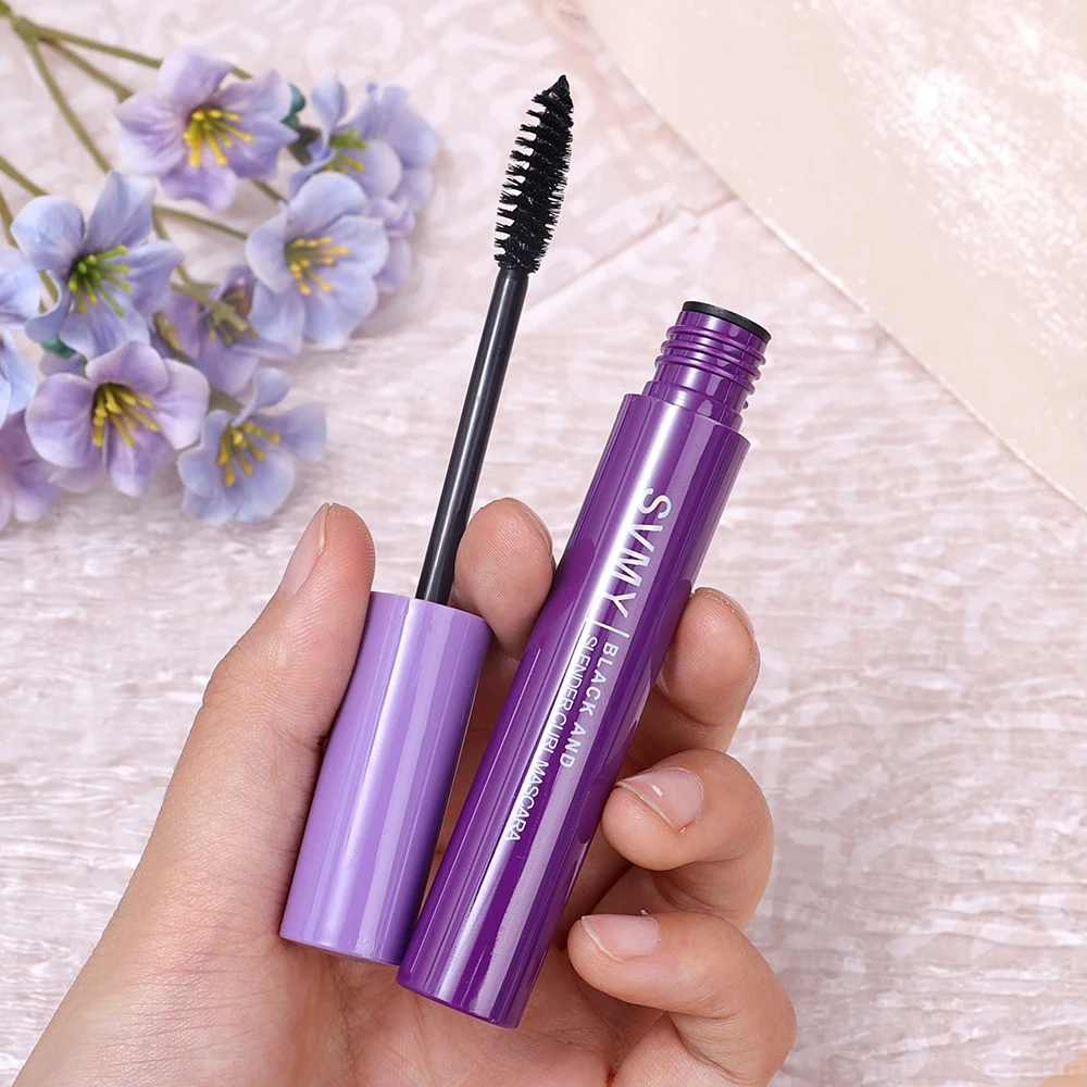 Black Silk Fiber Mascara Lengthens Eyelashes Extension Waterproof Anti-sweat Lasting Non-smudge Curling Mascara Makeup Cosmetics