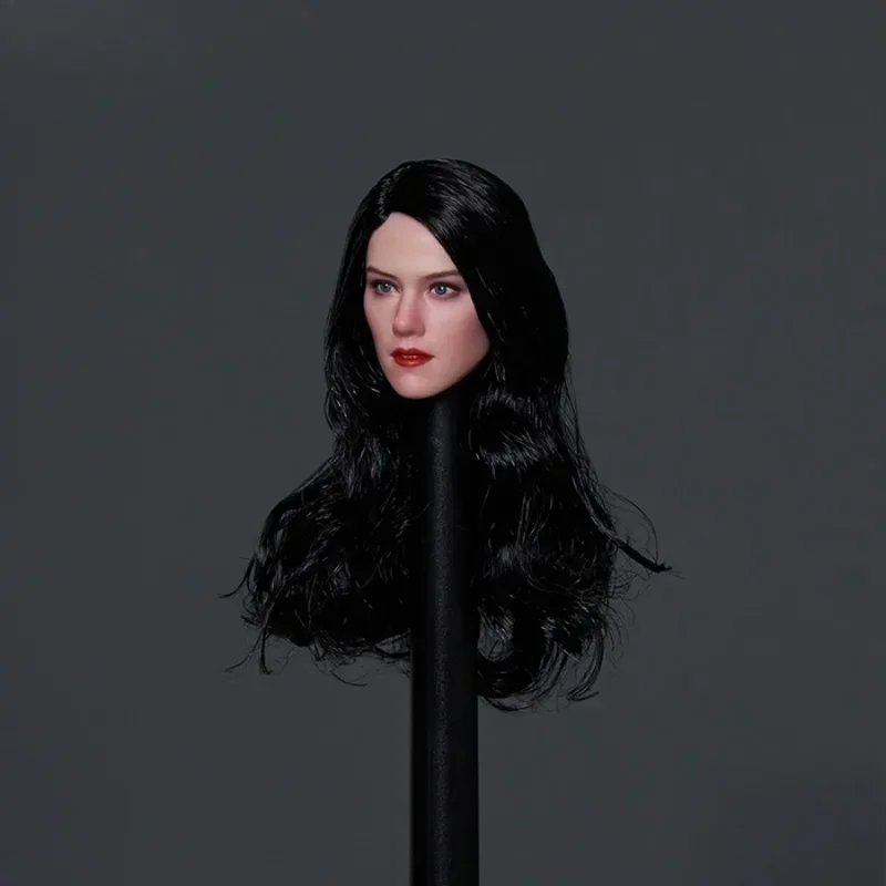 Z008 1/6 Scale European American  Head Carving Long Hair Celebrities Head Sculpt Fit 12