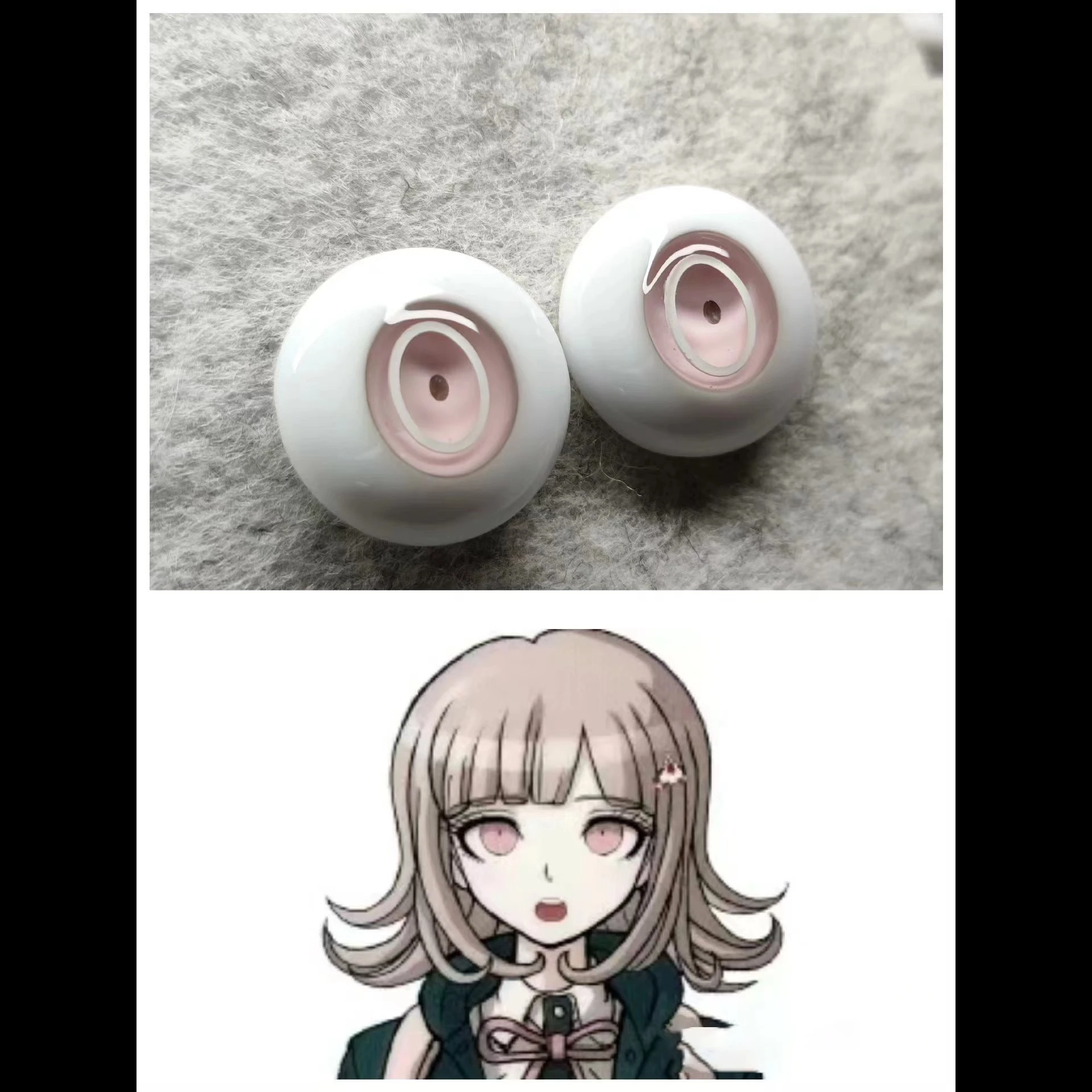 6/8/10/12/14/16/18/20/22/24mm Eyeball Doll Anime Eyes For BJD SD Doll Eyes Resin DIY Handmade Eyes DIY Doll Accessories Eyeball