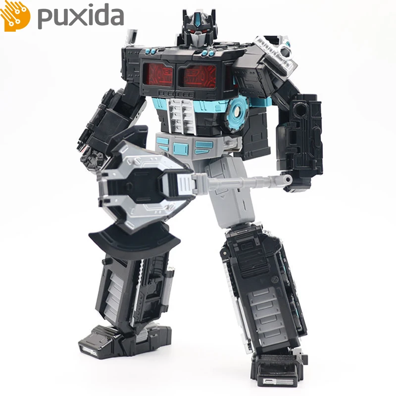 

PUXIDA 26CM Transformation Robot Car Toys Kids OP Commander nterstellar Star Nemesis Prime Action Figure Deformed Toy Model Gift