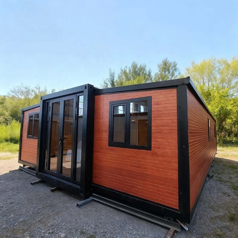 2 3 Bedroom Expandable Folding Box House Cabins Garden Rooms Mobile Prefab House Extendable Container House Warehouse Barn