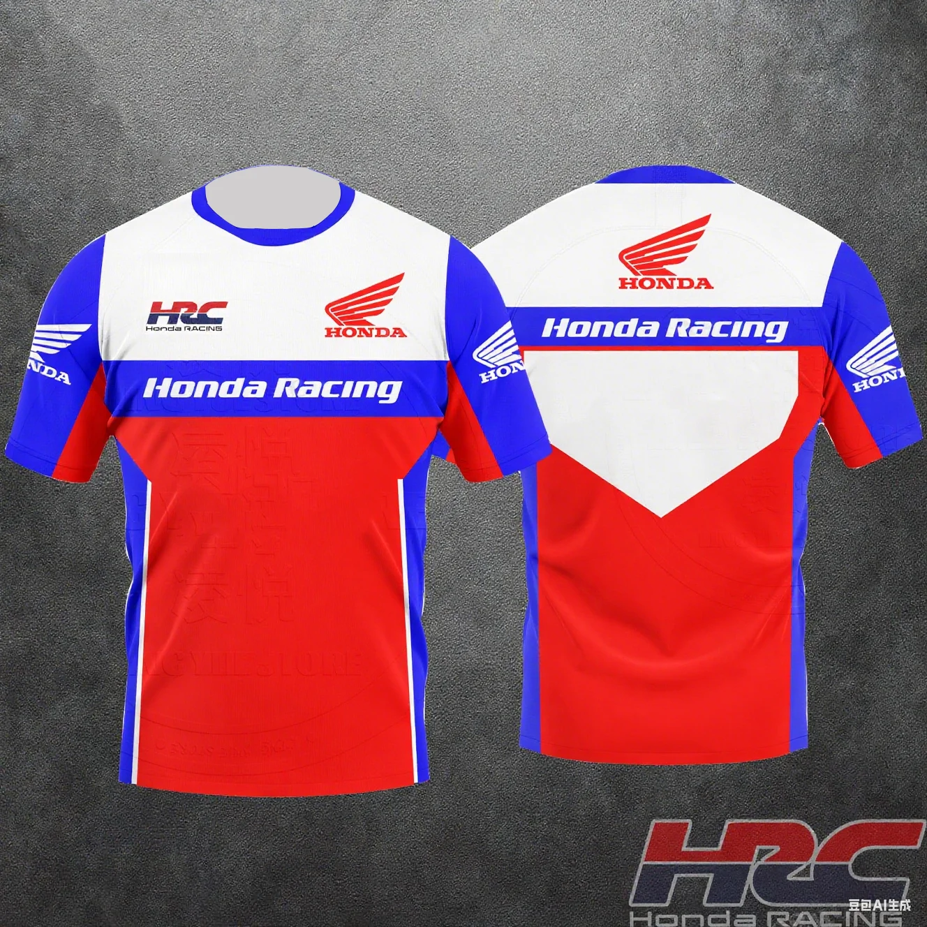 

Новая мотоциклетная униформа Honda Off-Road Factory Team HRC RACING, мужская летняя спортивная футболка, спортивный топ