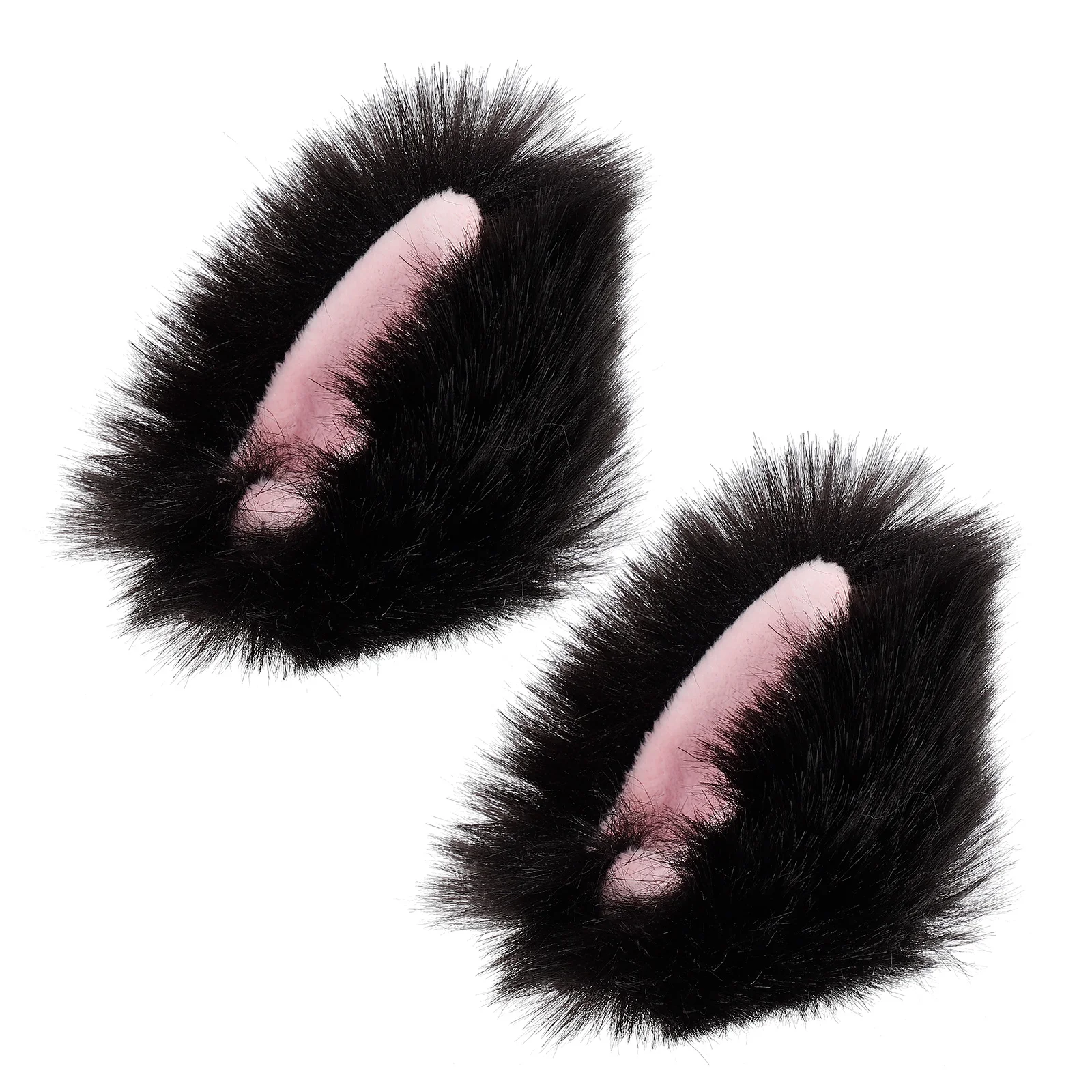

Black Hair Hair Clip Ears Hairb Velvet Prom Cat Ears Cosplay Party Dance 25x2inch 63x5cm Hairpins