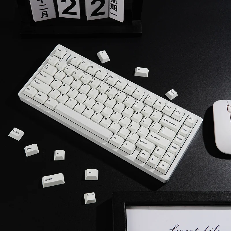 Original FactoryBOWFive-sided sublimation keycapPBTArabic, Korean, European standards, RussianGMKReplicakeycap