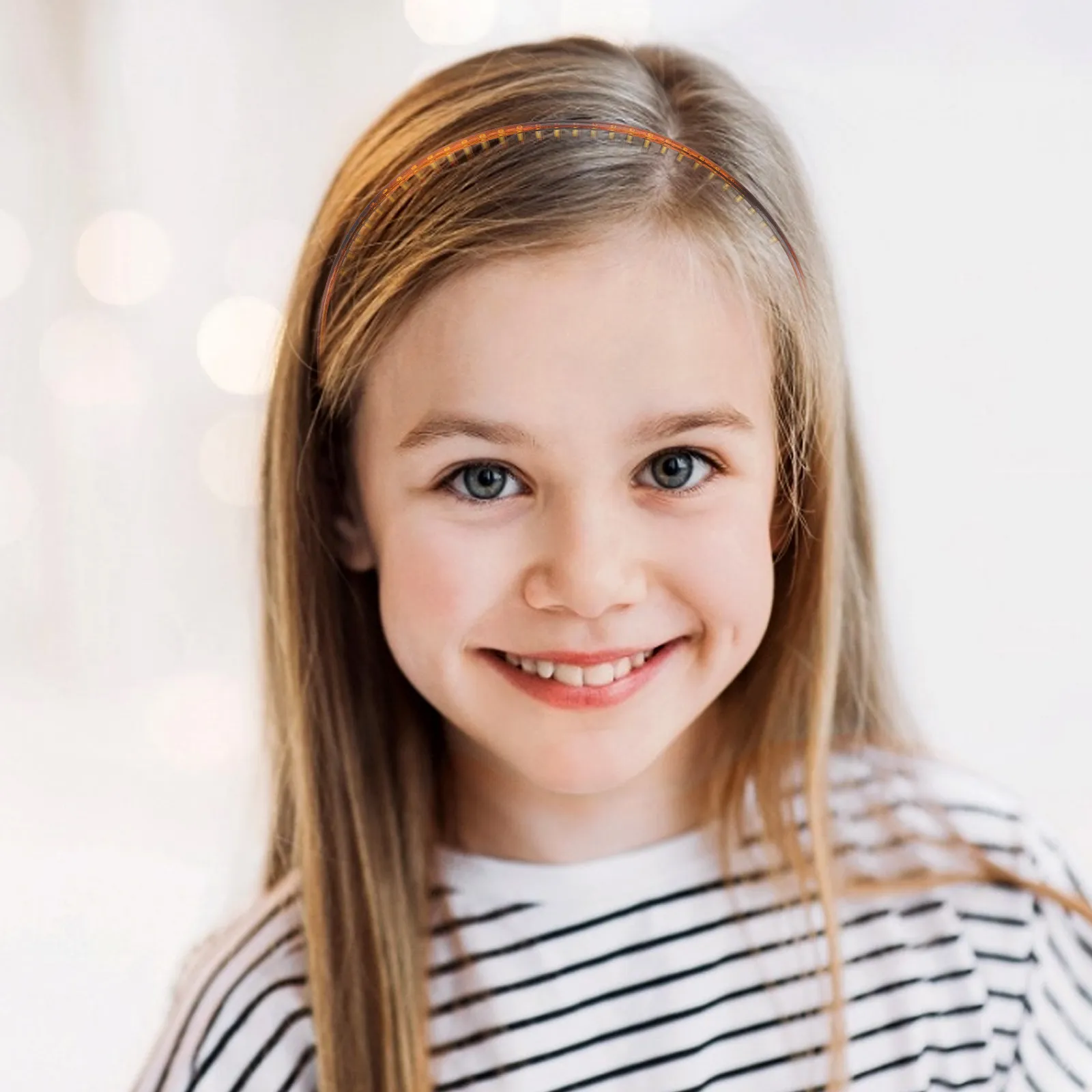 2Pcs Anti-Slip Hairband Elegant Toothed Headband for Women Girls Daily Parties Fashion Hair Hoop Women Headband