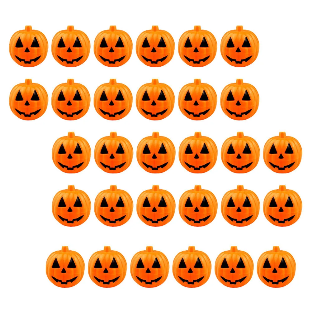 

40 Pcs Mini Pumpkin Candy Boxes Halloween Decor Orange Containers Storage Kids Party Favor Snack Holder Craft Box