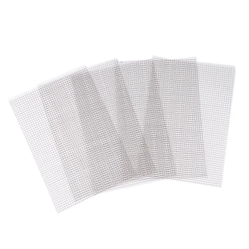 

5Pcs Stainless Steel Car Bumper Repair Net 30x21CM Crack Mesh Net for Bumper Body Vents Welding Tools Auto Accessories