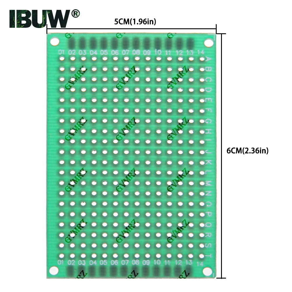 Single Sided Green PCB Prototy - Perfboard review and price
