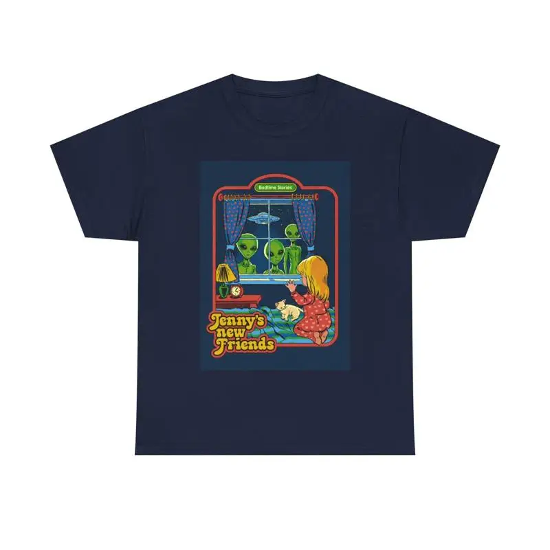 مضحك الغريبة الهبوط تي شيرت 80S كوميدي المشاعر الاطفال القطن الثقيل