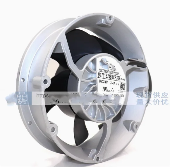 

New Original Fan D1751S24B8CP329 SERVO 17251 24V 4 wire