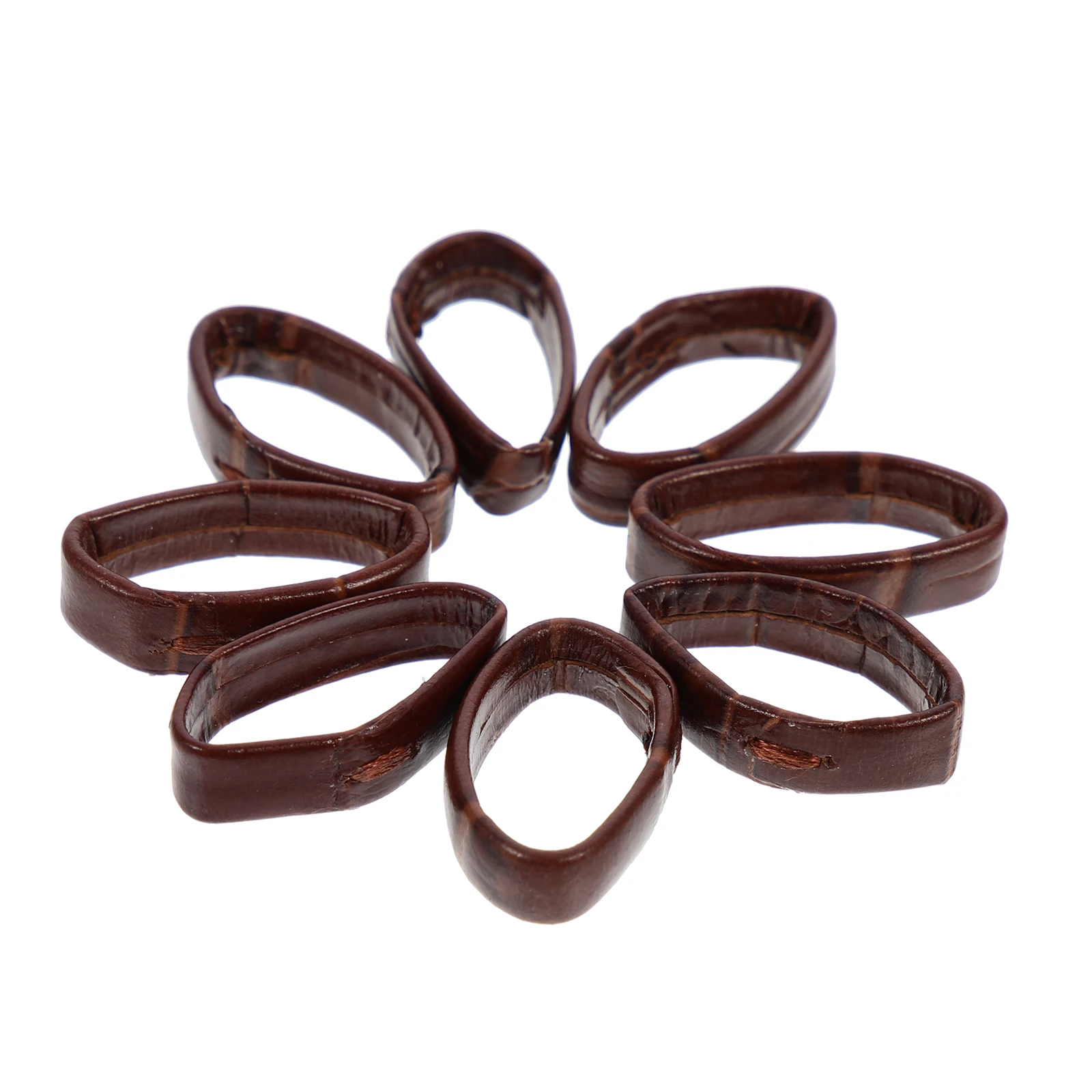 

10Pcs Watch Strap Retainers Durable Wear-Resistant Replacement Band Loops Lightweight Comfortable Watch