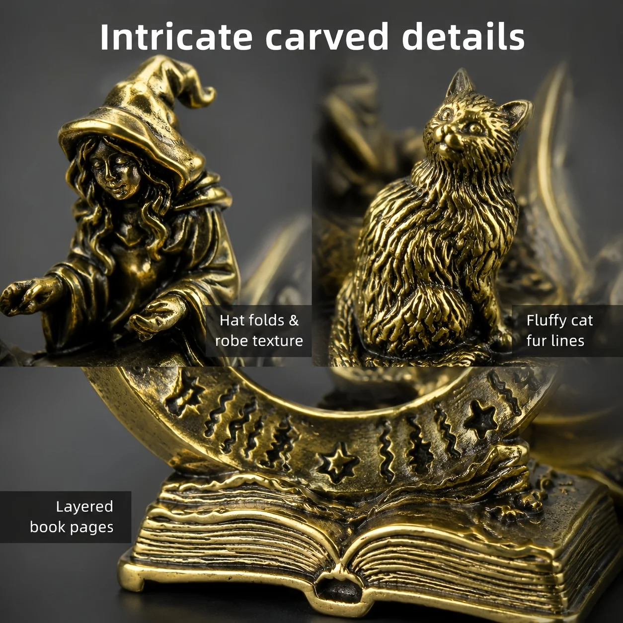 1 Piece Vintage Brass Witch Ki - огляд і ціна Vintage And Collectible Books
