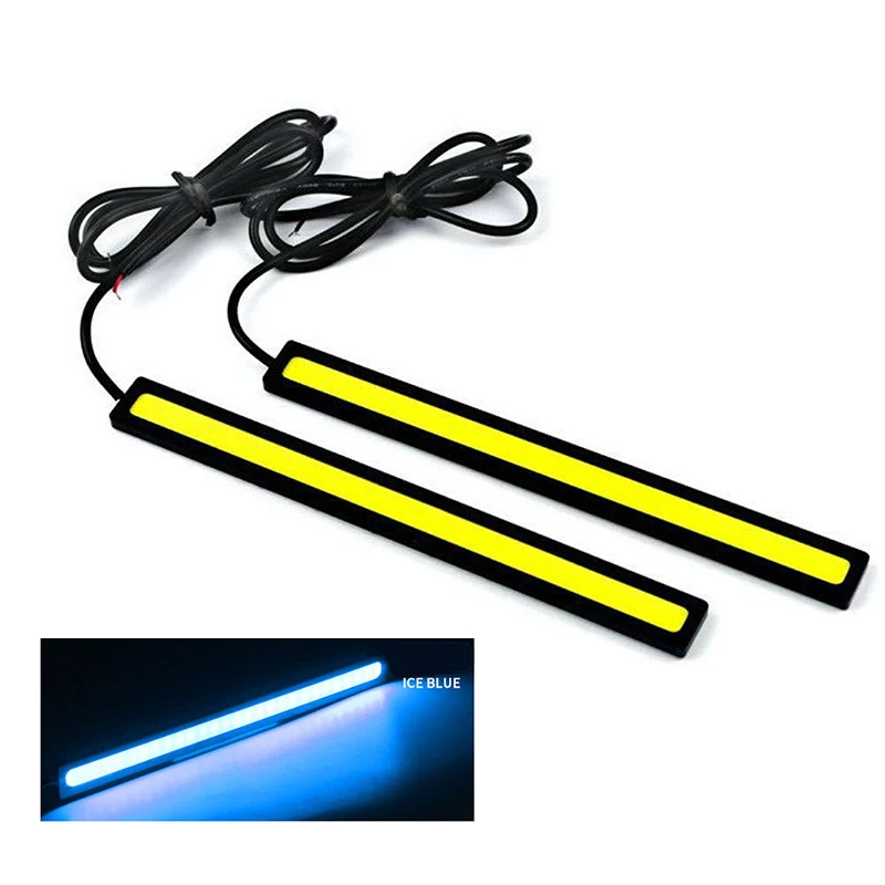 Dc 12v Car Led Strip Universal Car Accessories Turn Signal Parking Fog Bar Lamp Durable Daytime Running Light Waterproof