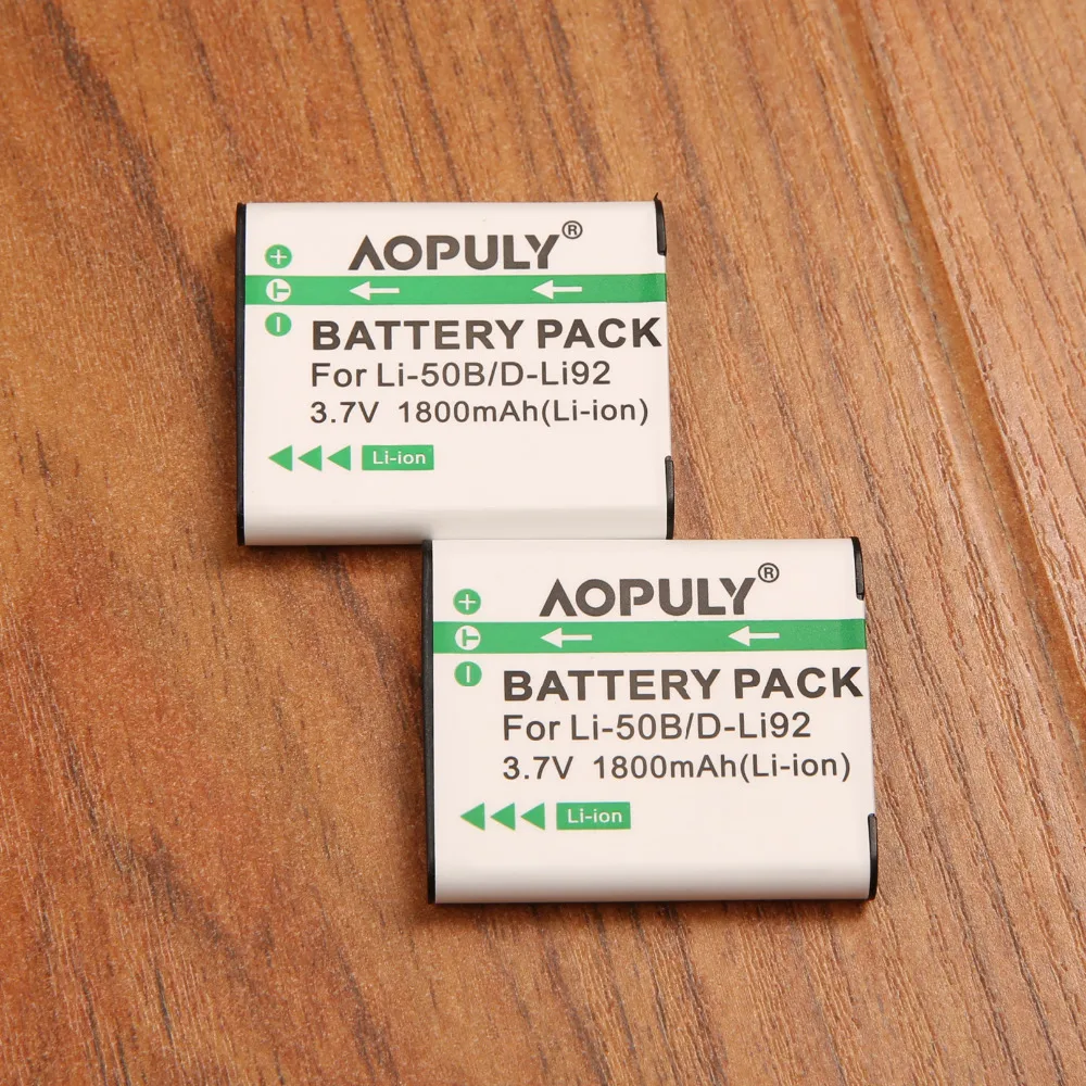 2Pcs/Lot 3.7V 1800M…