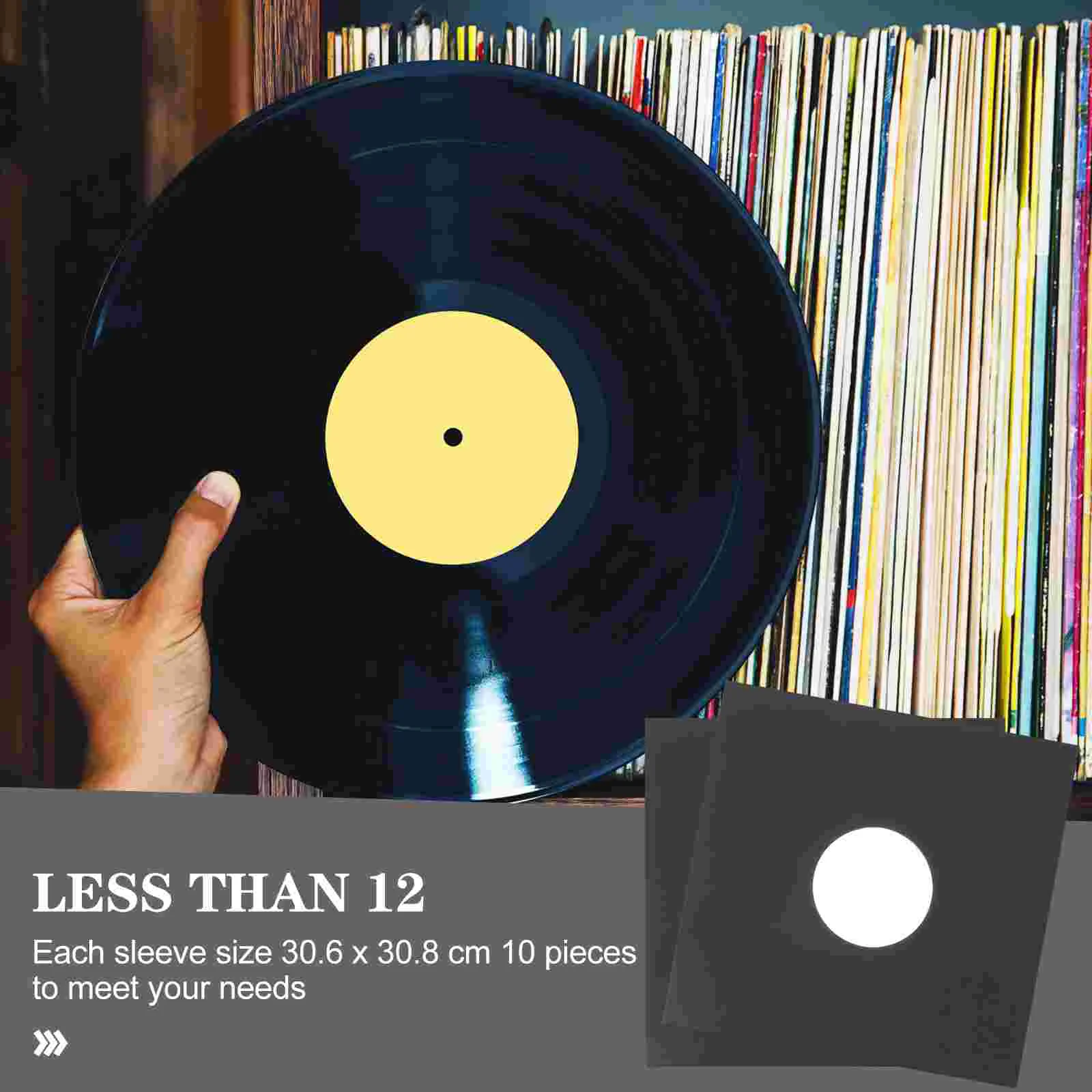 Stopper Schallplattentasche Vinyl Schutzhülle Antistatische Hülle Plattenspieler Vinyls