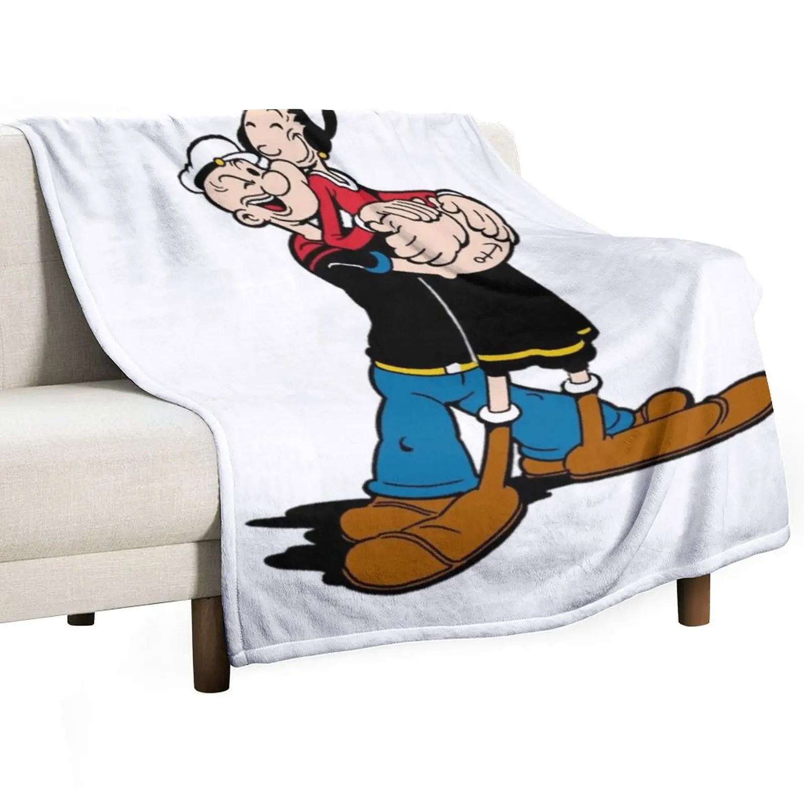 popeye and olive oyl stickers Classic Throw Blanket Luxury St Kid'S Moving Blankets