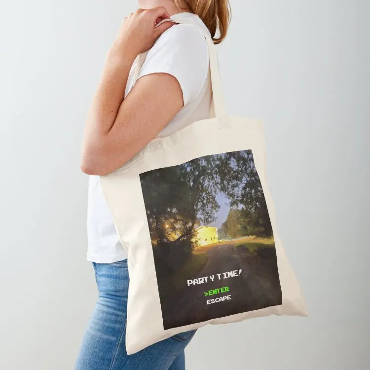 ENTER/ESCAPE Tote Bag tote bag custom Women's shopper bag Shopper handbag Fabric
