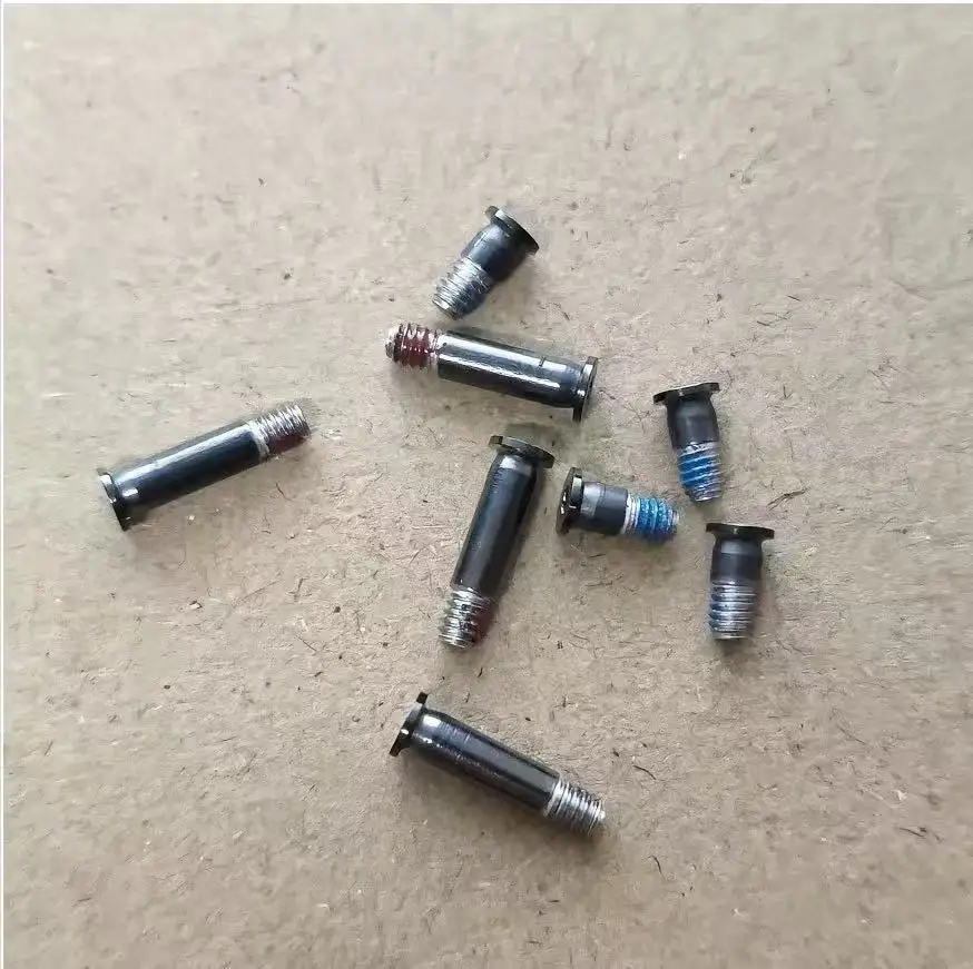 8 unids/set portátil A2442 A2485 cubierta inferior tornillos juego gris espacial para Macbook Pro 14 "16" A2442 reemplazo
