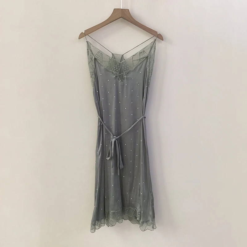 

Платье женское длинное с V-образным вырезом, без рукавов