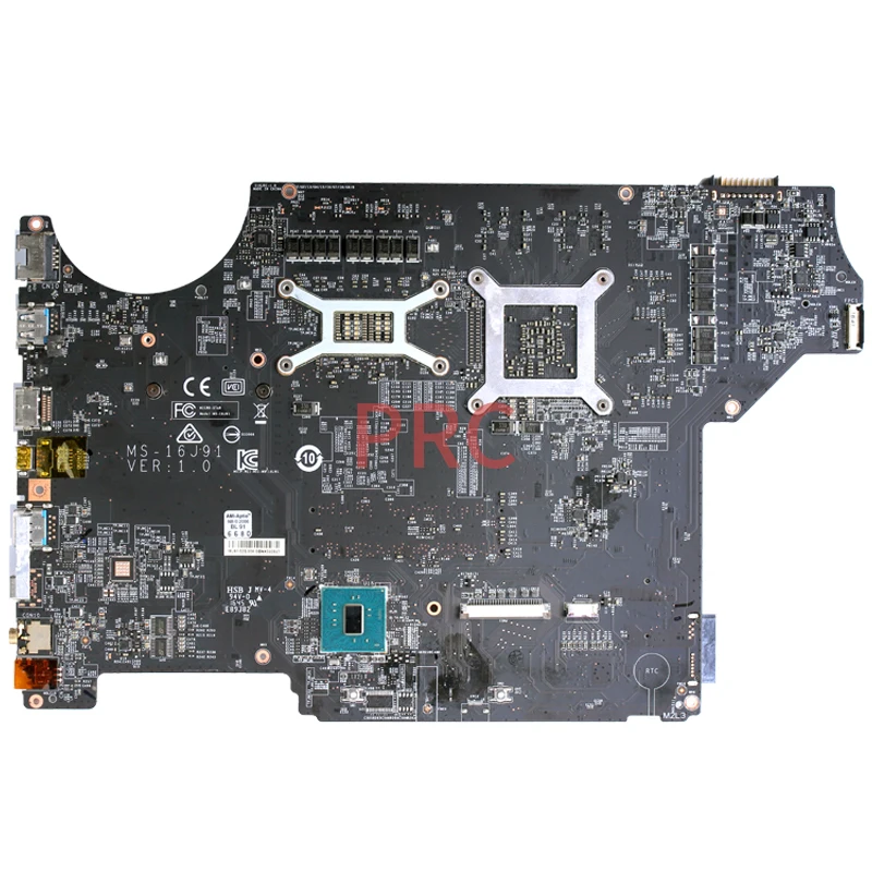 Imagem -06 - Placa-mãe do Portátil para Msi Ms16j91 Ge62vr Gp62vr Ge72vr Sr32q Gtx1050 2g I77700hq Mainboard