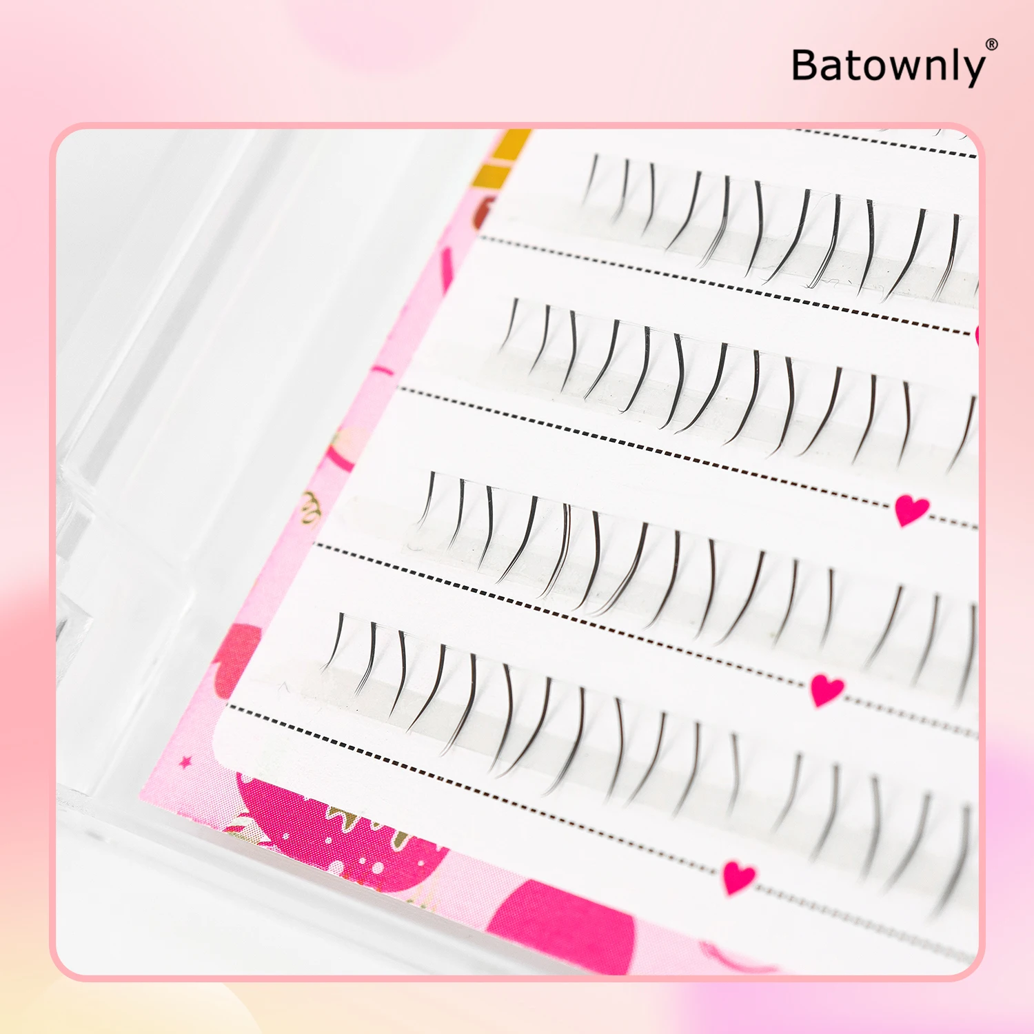 96 個猫の足下まつげナチュラルシミュレーションまつげナチュラルまつげ