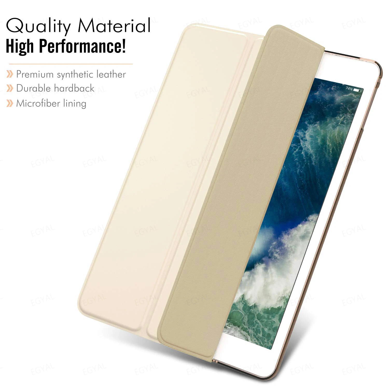 for iPad 6th/5th Generation case 9.7-Inch 2018/2017 Smart Cover Auto Wake/Sleep