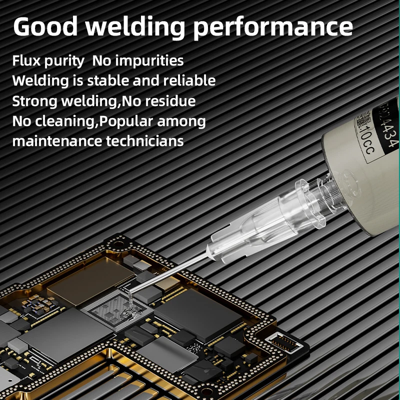 LUXIANZI 10CC Solder Flux Paste Lead-free No Odor No-Clean For Mobile Phone Laptops IC BGA Repair Tool Needles Welding Oil