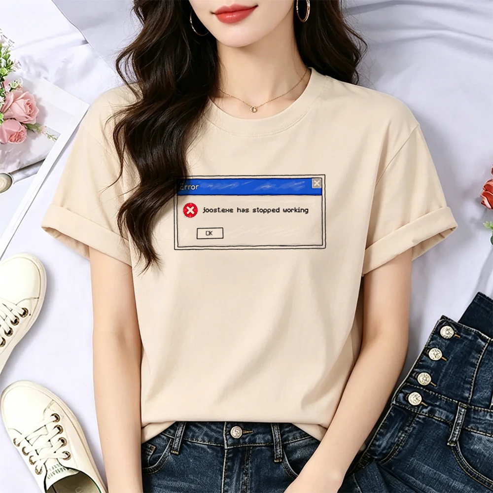 Joost Klein t-shirt female emo cutecore funny baddie Psychedelic top tees summer y2k clearance sales korean fashion 80s