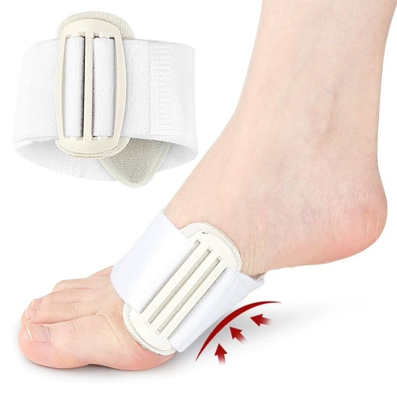 1/2Pc New Toe Spreader Arch Support Pad Shock Absorbing Pressure Relief Latex Insole Pad for Men and Women Anti-Slip Support Pad