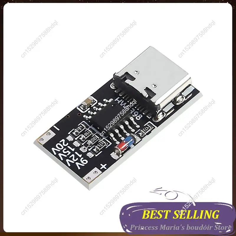 

AB30-8PCS USB-C PD Trigger Board Модуль PD/QC Decoy Board Быстрая зарядка USB Type-C до 12V Power Delivery Boost Module